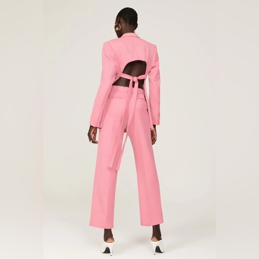 Thebe Magugu Pink Backless Jacket